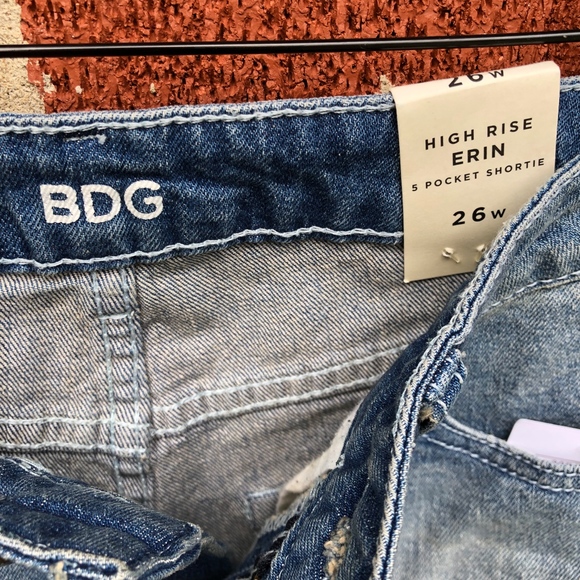 Buy 2 Get 1 Free: UO BDG High Rise Jean Shorts - Picture 2 of 3
